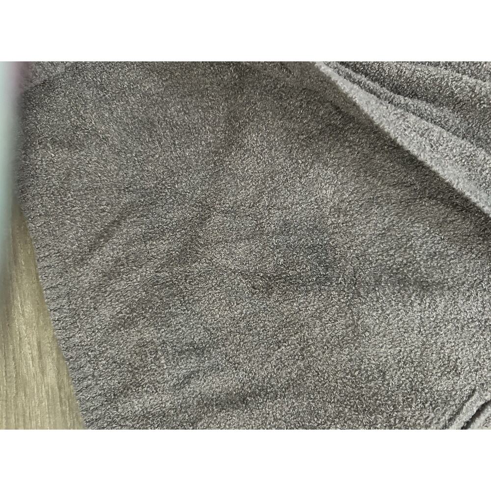 Barefoot Dreams Regular CozyChic Lite Ribbed Island Wrap Cardigan Carbon S/M - Picture 6 of 10